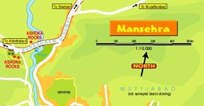 Mansehra Map