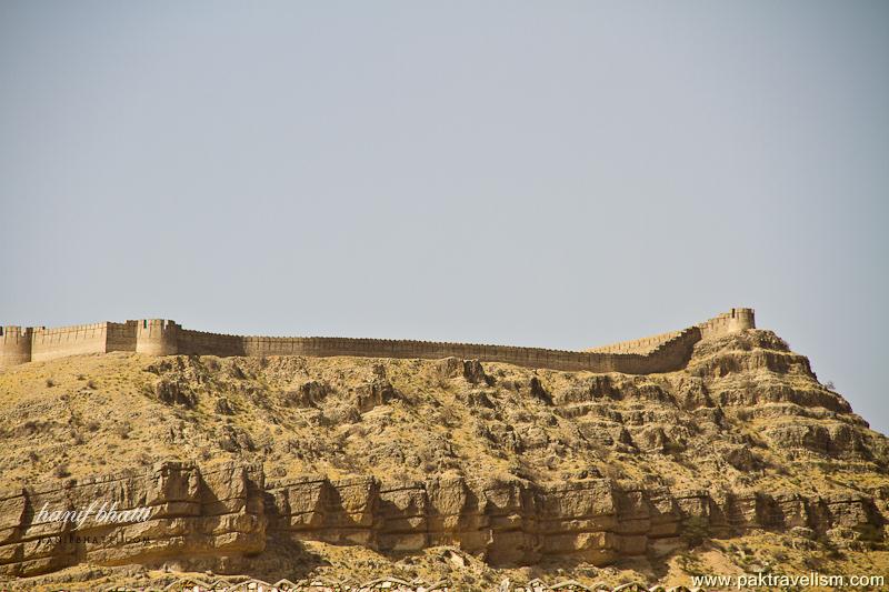 Meerikot and Shergarhkot inside Ranikot Fort, Kirthar Range, Sindh.