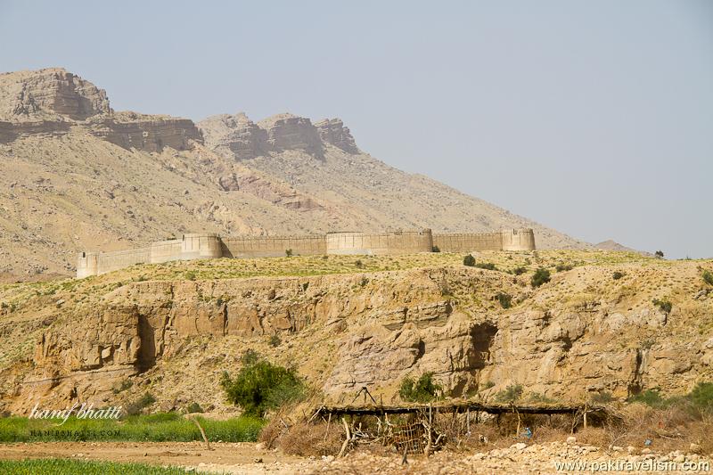 Meerikot and Shergarhkot inside Ranikot Fort, Kirthar Range, Sindh.