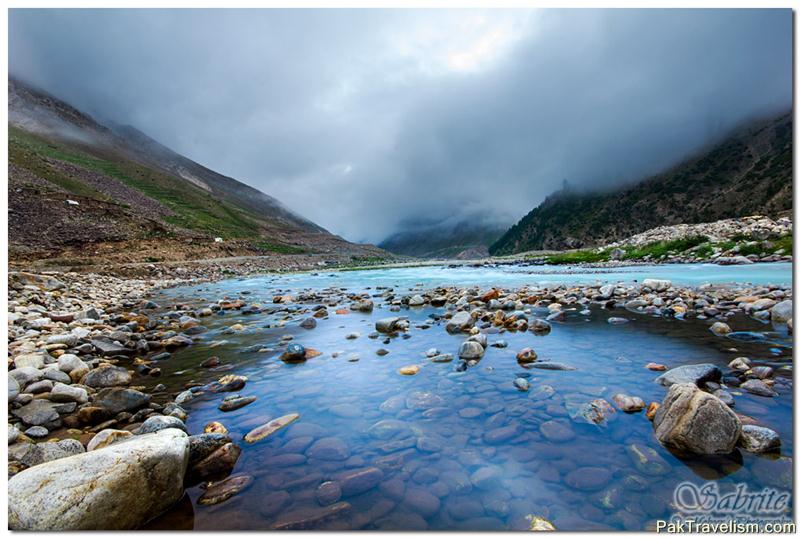 Kunhar river at Jalkhad, Kaghan Valley